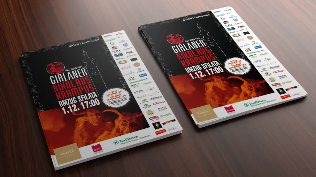 Wild Monn Tuifl Girlan – Editorial Design, Prepress, Promotional Design